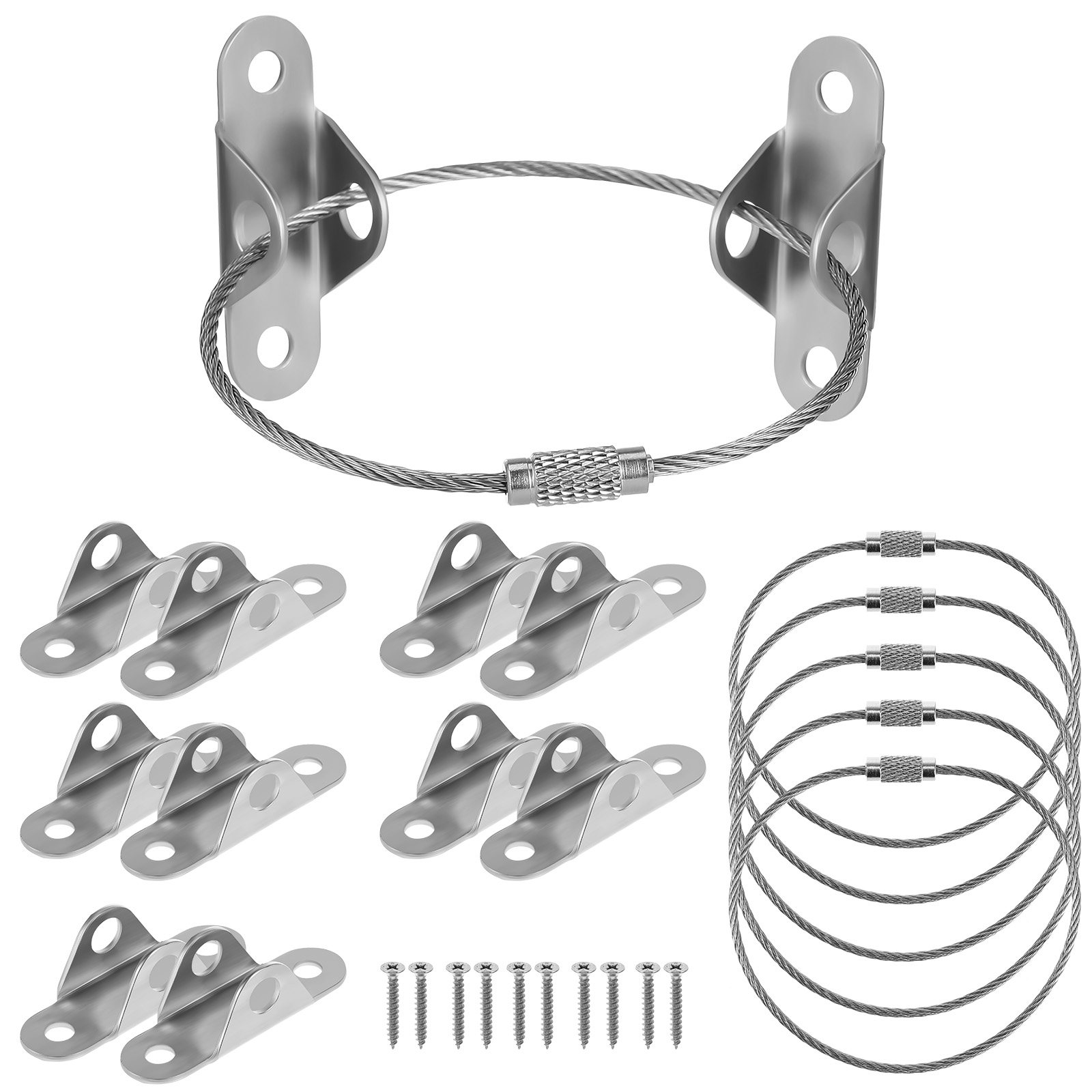 6 Set Jangkar Furnitur Anti Te - Earthquake Anchor Strap ulasan dan harga