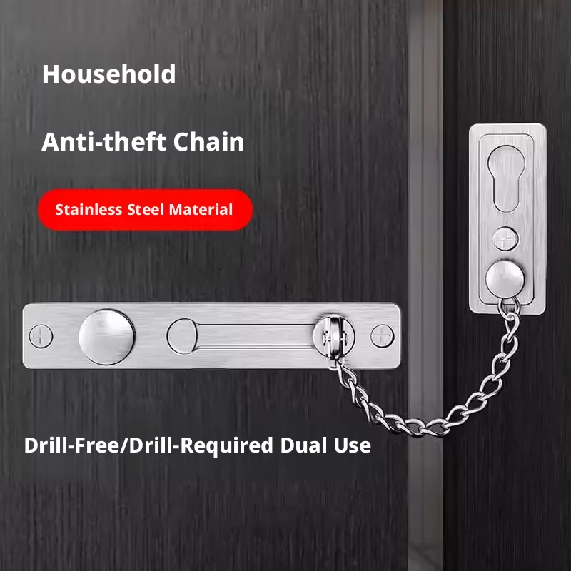 Kunci Baja Tahan Karat Tahan T - Security Chain Door ulasan dan harga