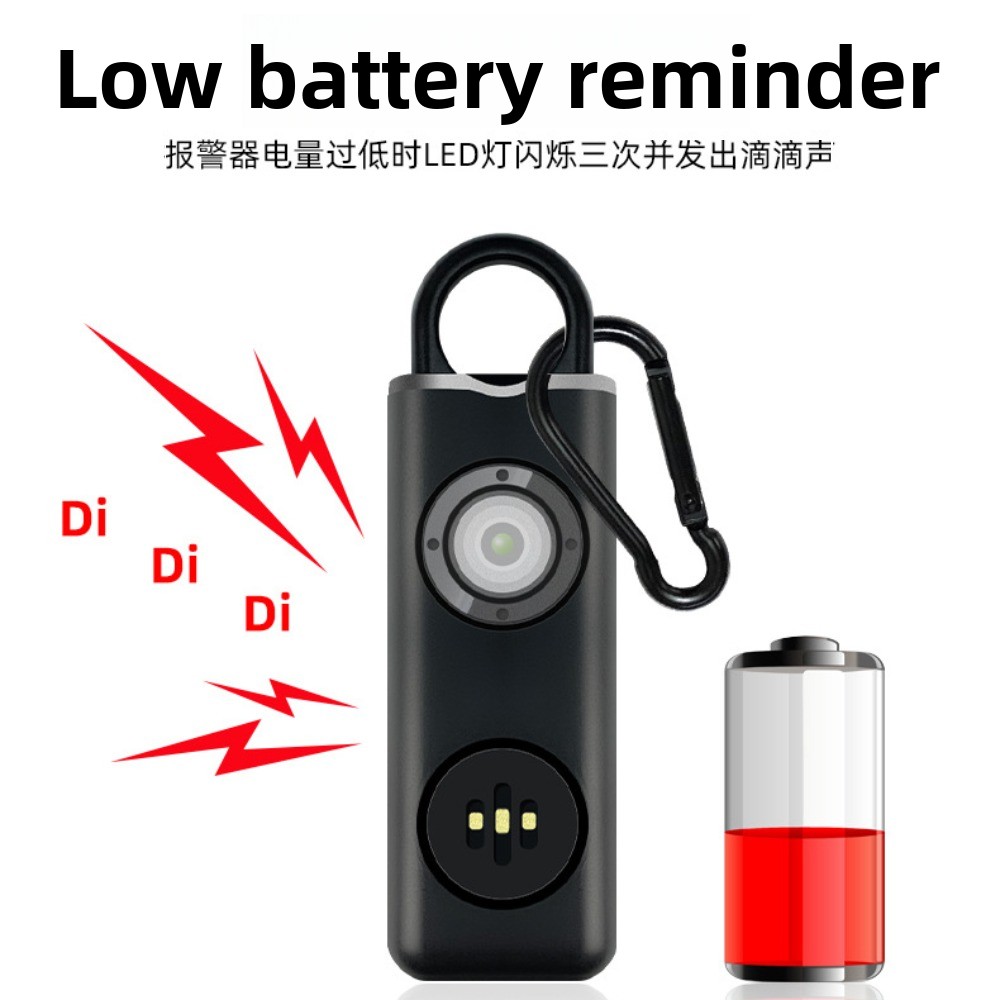 130 Alarm Pribadi dengan Lampu - Personal Alarm Keychain ulasan dan harga