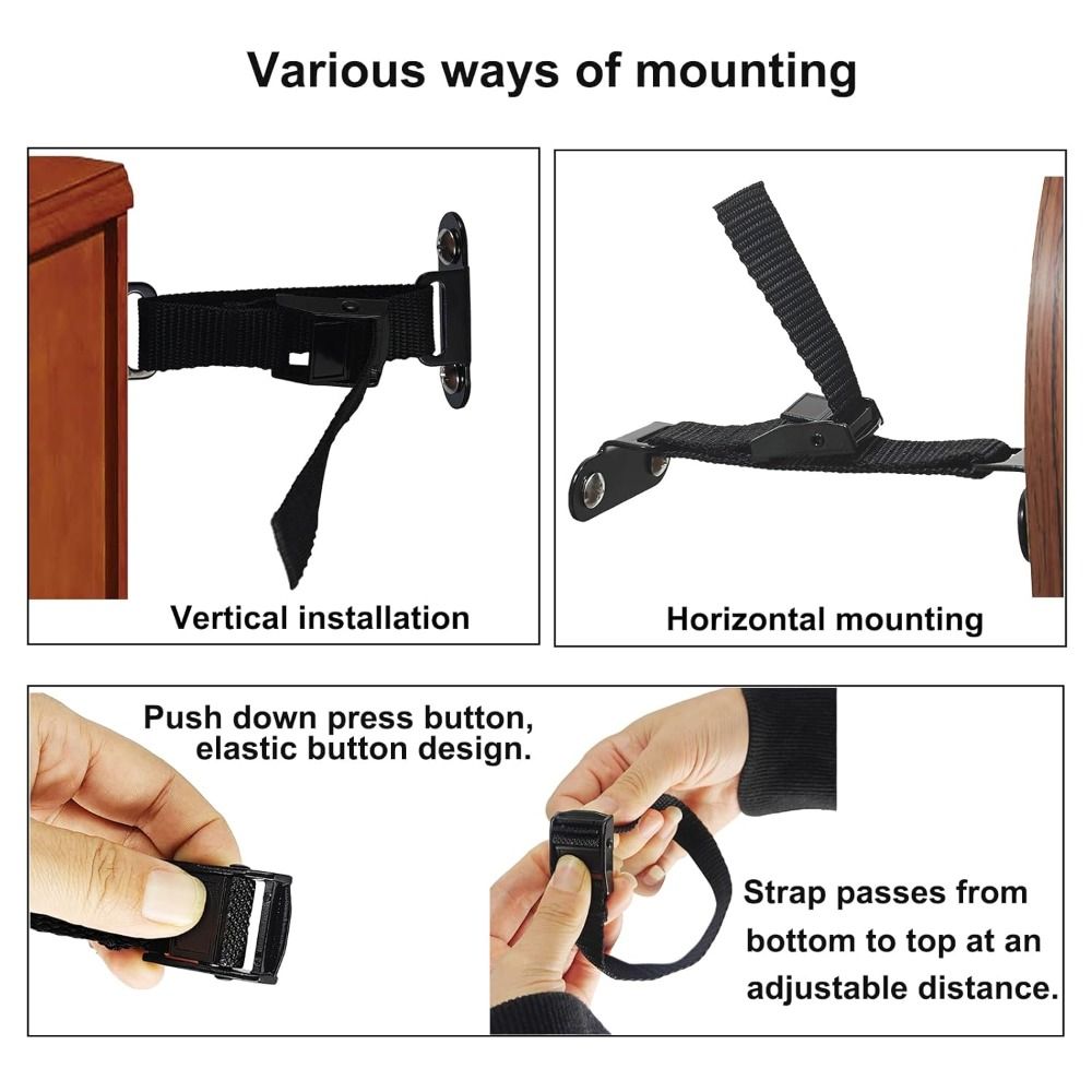 Pemasangan Mudah, Penyangga Fu - Earthquake Anchor Strap ulasan dan harga