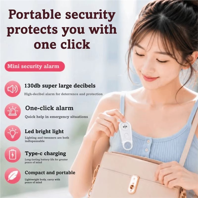 Gantungan Kunci Alarm Darurat, - Personal Alarm Keychain ulasan dan harga